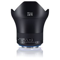 Zeiss Milvus 15mm f/2,8 ZF.2  Nikon FX