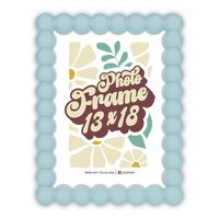 ZEP Pop Holzrahmen zum Hängen und Stellen  10x15 cm blau