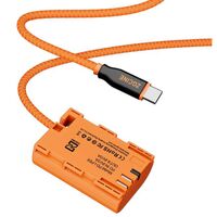 ZGCINE USB-C To LPE6 Dummy Battery Cable (PD-LPE6) 