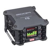 Zoom Multitrack Field Recorder F6 