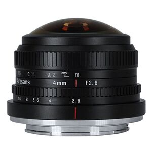 7Artisans 4mm f/2,8 Fisheye  Sony E Mount