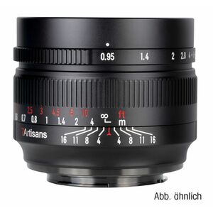 7Artisans 50mm f/0,95  Fujifilm X