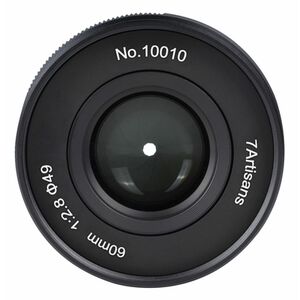 7Artisans 60mm f/2,8 II  Micro Four Thirds
