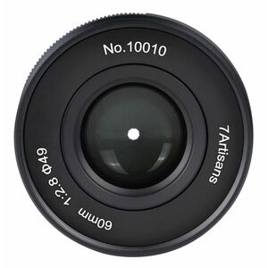 7Artisans 60mm f/2,8 II  Sony E-Mount