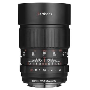 7Artisans 60mm f/2,8 Macro 2X  Canon RF
