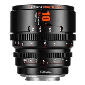 7Artisans Hope 10mm T/2.1  Sony E-Mount Schwarz