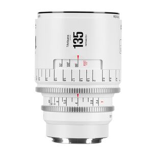 7Artisans Infinte 135mm T2.4  Canon EF weiß