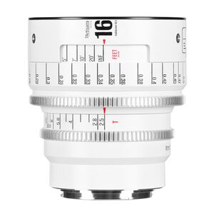 7Artisans Infinte 16mm T2.5  Canon EF weiß