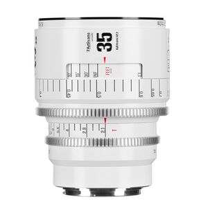 7Artisans Infinte 35mm T2.1  Canon EF weiß