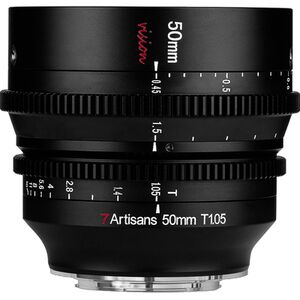 7Artisans Vision 50mm T1.05  Canon RF-S