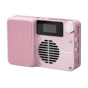 Amaran Ace 25 Kit Kameraleuchte+Grid+Mini-Stativ+Tasche  x Bi-Color LED pink