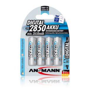 Ansmann NiMH-Akku Mignon AA 2850mAh 4er 