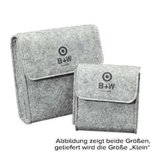 B+W FILTERETUI FILZ 3x  E 37-52
