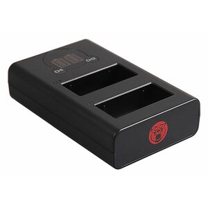 Berenstargh Dual LCD USB Ladegerät f. Fuji  NP-W126