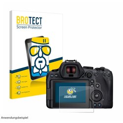 BROTECT AirGlass Schutz-Glas Panzer-Folie für Canon  EOS R6 Mark II