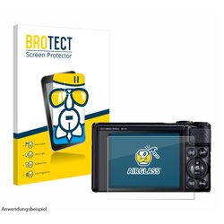 BROTECT AirGlass Schutz-Glas Panzer-Folie für Canon  PowerShot SX740 HS Lite