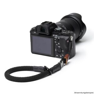 C-Rope Handschlaufe aus Kletterseil 30cm  Silent Black