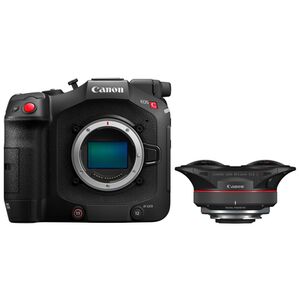 Canon EOS C80 Camcorder +  RF 5.2mm f/2.8 L DUAL FISHEYE 