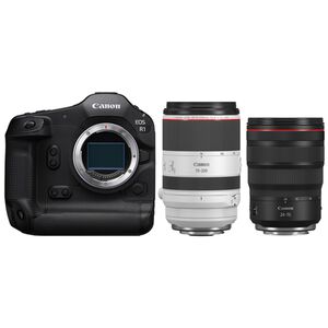 Canon EOS R1 + RF 24-70mm f/2,8 L IS USM + RF 70-200mm f/2,8 L IS USM 