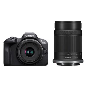 Canon EOS R100 + RF-S 18-45 mm IS STM + 5,0-7,1/55-210 mm IS STM 