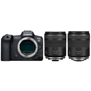 Canon EOS R5 Gehäuse + RF 16-28mm f/2,8 IS STM + 28-70mm f/2,8 IS STM 