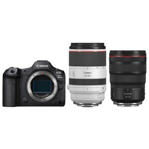 Canon EOS R5 Mark II + RF 24-70mm f/2,8 L IS USM + RF 70-200mm f/2,8 L IS USM 