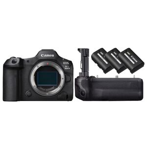 Canon EOS R5 Mark II + BG-R20 Akkugriff + 3 Akku LP-E6P 