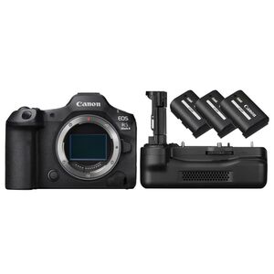 Canon EOS R5 Mark II + CF-R20EP Lüftergriff + 3 Akku LP-E6P 