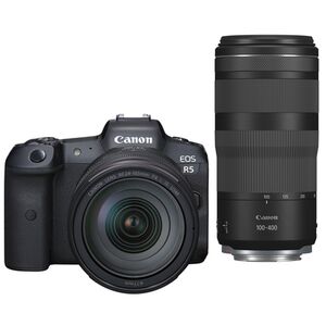 Canon EOS R5 + RF 24-105 f/4.0 L IS USM + RF 100-400mm f/5,6-8 IS USM 