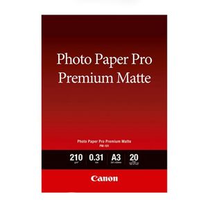 Canon PM-101 Premium-Fotopapier matt A3  20 Blatt 