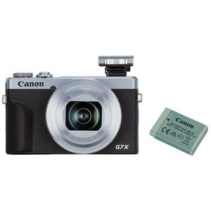 Canon PowerShot G7X Mark III Battery Kit incl. Zusatzakku  silber