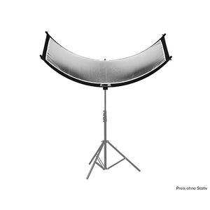 Caruba Gebogener Gesichtsreflektor  180 cm / 65 cm