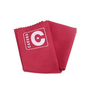 Caruba Mikrofaser-Linsentuch  20x20 Rot