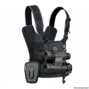 Cotton Carrier Carrier CCS G3 Camera Harness Binocular - Brustgeschirr für 1 DSLR- oder DSLM-Kamera  Charcoal