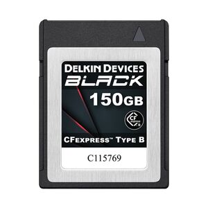 Delkin BLACK CFexpress™ Type B G3 Card  150 GB