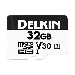 Delkin HYPERSPEED UHS-I (V30) microSD Memory Card  32  GB