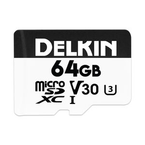 Delkin HYPERSPEED UHS-I (V30) microSD Memory Card  64 GB