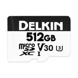 Delkin HYPERSPEED UHS-I (V30) microSD Memory Card  512 GB