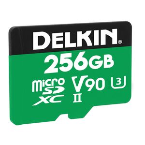 Delkin POWER UHS-II (V90) microSD Memory Card  256 GB