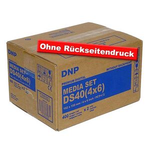 DNP Papier DM4640  DS40 2 Rollen je 400 St. 10x15