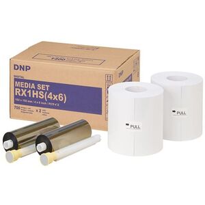 DNP Standard Papier DS-RX1HS  4X6HS 2 Rollen à 700 St. 10x15