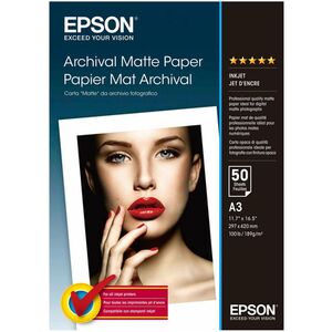 Epson Papier Matte Archival Paper  A3 50 Blatt