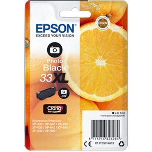 Epson Singlepack Photo 33 Claria Premium Ink  schwarz XL