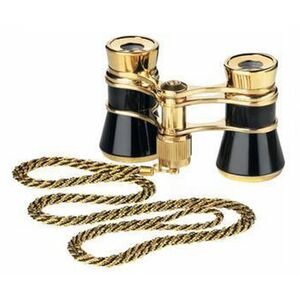 Eschenbach Opernglas glamour 3x25  schwarz-gold 