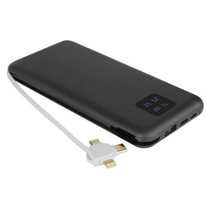 Fontastic Powerbank Kari 10.000 mAh integriertes Ladekabel 4in1 