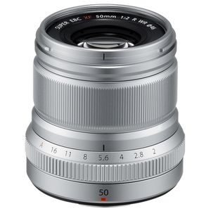 Fujifilm XF 50mm f/2,0 R WR  Fujifilm X silber