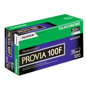 Fujifilm Provia 100 F Rollfilm 120 5er Pack 
