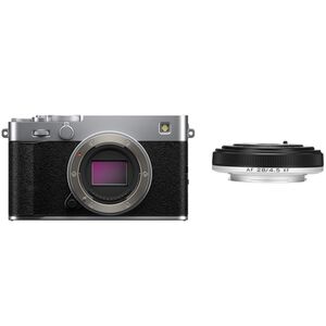 Fujifilm X-E5 + Viltrox AF 28mm f/4.5  silber