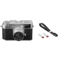 Fujifilm X half (X-HF1) + Peak Design Cuff Handgelenkschlaufe  silber