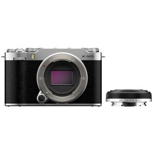 Fujifilm X-M5 + Viltrox  AF 28mm f/4.5  silber